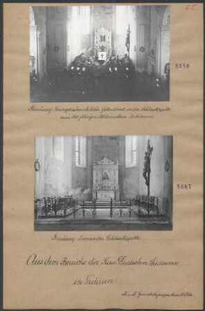 Brzezany: Inneres der Schloßkapelle