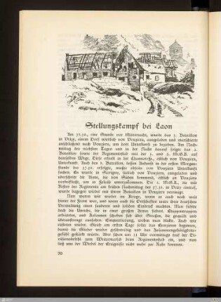 Stellungskampf bei Laon