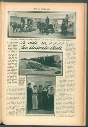 La vida en San Antonio Oeste : De la costa sur