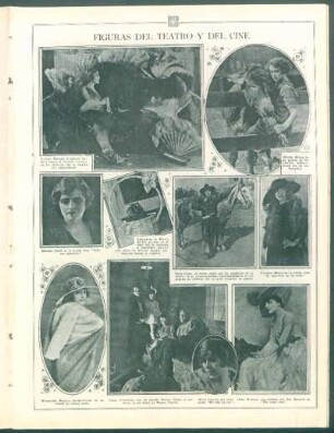 Figuras del teatro y del cine