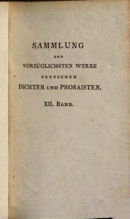 Sämmtliche poetische Werke des Herrn Friederich von Hagedorn. 1