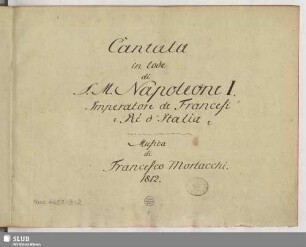 Quella che qui si aggir - Mus.4657-G-2 : S, Coro, orch; BruM 79