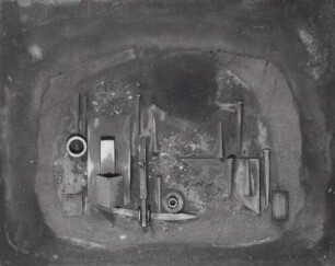 Abstrakte Materialkomposition