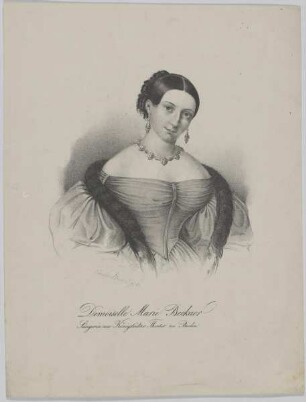 Bildnis der Marie Beckaer