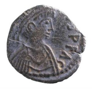 Münze, 1/2 Siliqua, 534/37