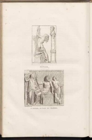 [Bas-reliefs.] [Abbildungen und Erläuterungen]