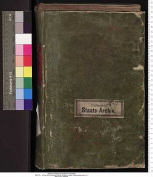 Kabinettsorders vom 1. Januar 1731 - 31. August 1732 (Abschriften)