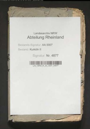Appellationswesen im Erzstift Köln