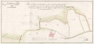 Inselheimer Hoff 1802. Plan der Gräben des Inselheimer Hoff ...