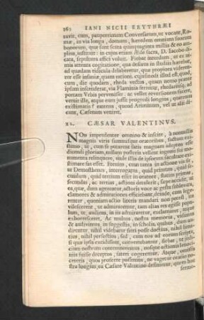 XL. Caesar Valentinus.
