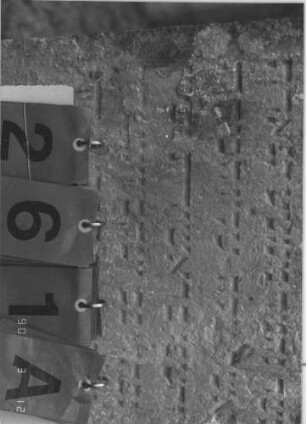 Grabstein 261 (Index: 99786833) Maße HxBxT: 83x47x5 cm: Grabstein 261A