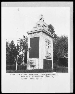 Denkmal für die Gefallenen 1914-18