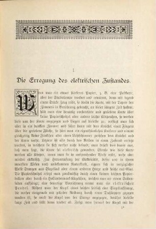 Die Elektricität des Himmels und der Erde