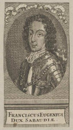 Bildnis von Franciscus Eugenius, Herzog von Sabaudiae