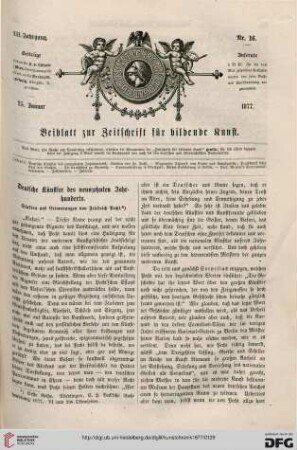 Heft 16 (25. Januar 1877)