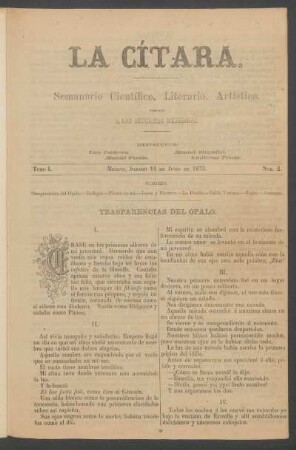 1873,1,2: tomo 1, núm. 2 (14 de junio de 1873)
