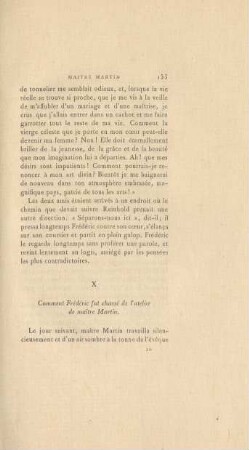X, Comment Frederic ...