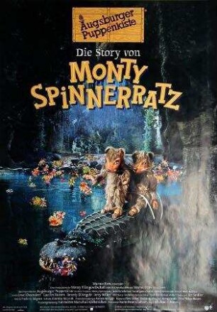Wiederaufführungsplakat von "Die Story von Monty Spinnerratz"