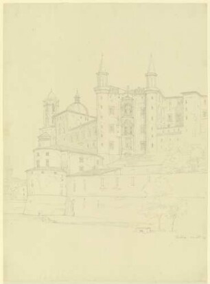 Der Palazzo Ducale in Urbino