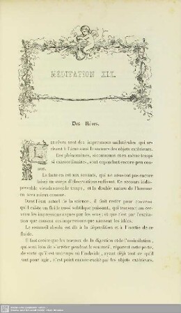 Méditation XIX.