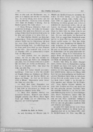 V. Geschichte der Kirche zu Gatzen