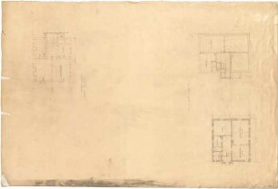 Billing, Hermann; Karlsruhe (Baden-Württemberg), Kolpingplatz; Kolpingplatz (früher Karlsplatz) - 3 Grundrisse