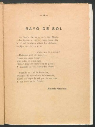 Rayo de sol