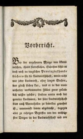 V-VIII, Vorbericht.