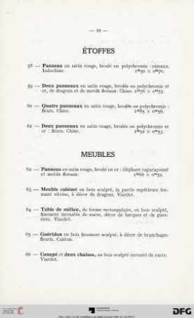 10 § Meubles