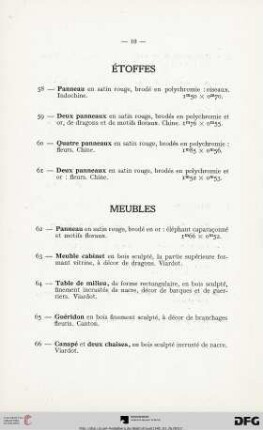 10 § Meubles