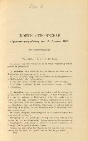 Algemeene vergadering van 15 Januari 1895