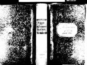 Neumühl, Kehl OG; Evangelische Gemeinde: Standesbuch 1810-1837