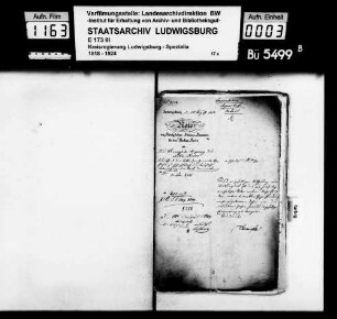 Kommunsachen: Liegenschaften, Oberamt Brackenheim