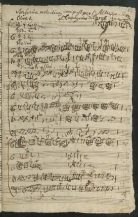 Sinfonia melodica; orch; C-Dur; TWV 50:2