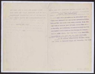 Schreiben an Karl Scheffler (Brief)