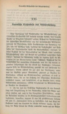 349-378 Canonische Kirchenbuße und Ablaßertheilung