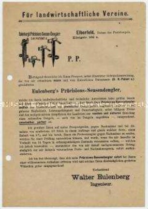 Eulenberg`s Präcisions-Sendendengler