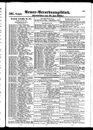 561.Ausgabe. Montag, 28. Juni 1915