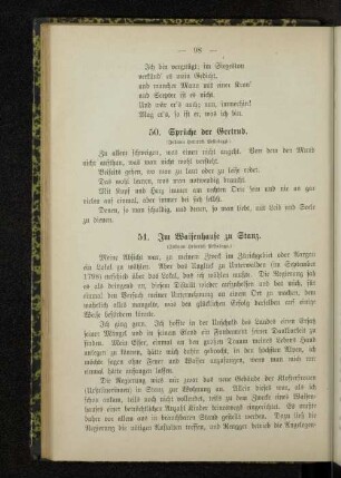 50. Sprüche der Gertrud.