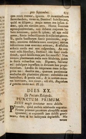 655-664, Dies XX - XXIII
