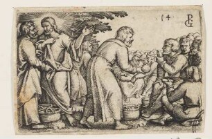 Die wundersame Vermehrung von Brot und Fisch