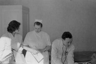 Reportage aus dem jüdischen Krankenhaus : Visite