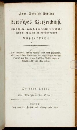 3: Die Venezianische Schule