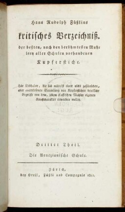3: Die Venezianische Schule