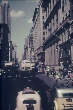 Reisefotos USA. New York. Fifth Avenue in Manhattan
