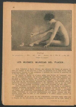 Les musmes, muñecas del placer...