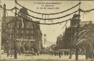 9. Deutsches Sängerbundfest in Hannover 23. bis 26. August 1924