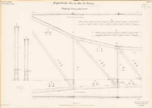 Straßenbrücke über die Oder, Crossen/Oder: Kragträger von Knotenpunkt 13 u.14: Schnitte 1:20