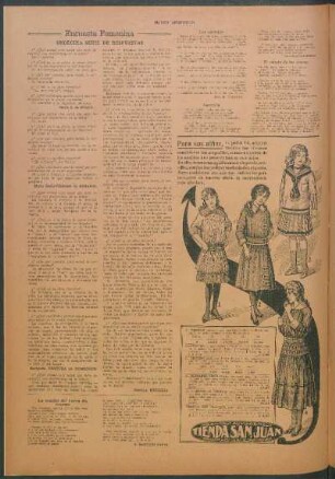 Encuesta femenina : Undécima serie de respuestas