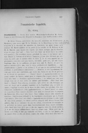 Französische Republik.